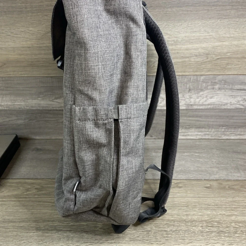 Made By Design Adult Unisex Draw Top Pockets Flat Backpack 17